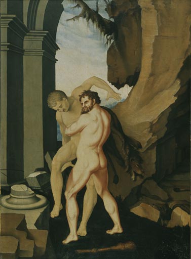 Hercules and Antaeus